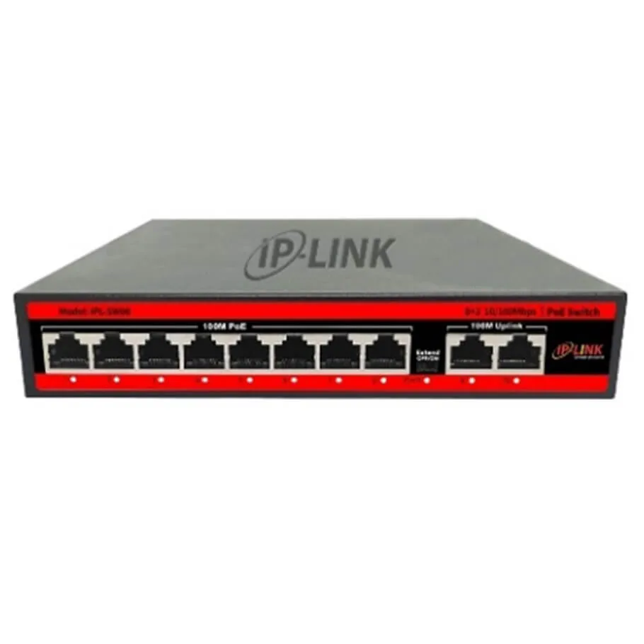 8-Port 10/100Mbps PoE Switch IP-LINK IPL-SW08 chính hãng