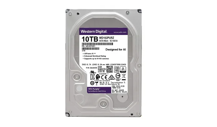 Ổ cứng tím Western 10TB Chính hãng chính hãng