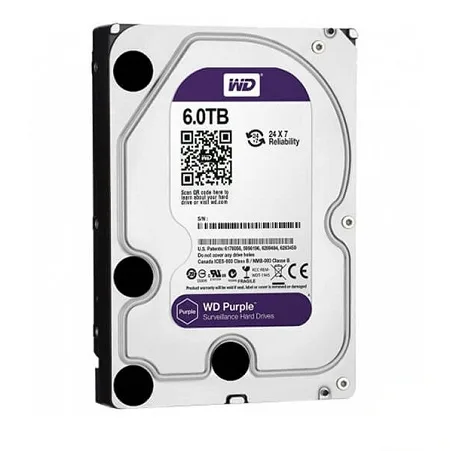 Ổ cứng tím Western 6TB Chính hãng (Không bao gồm VAT) chính hãng