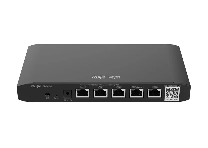 Router quản lý đám mây 5 cổng RUIJIE REYEE RG-EG105G chính hãng