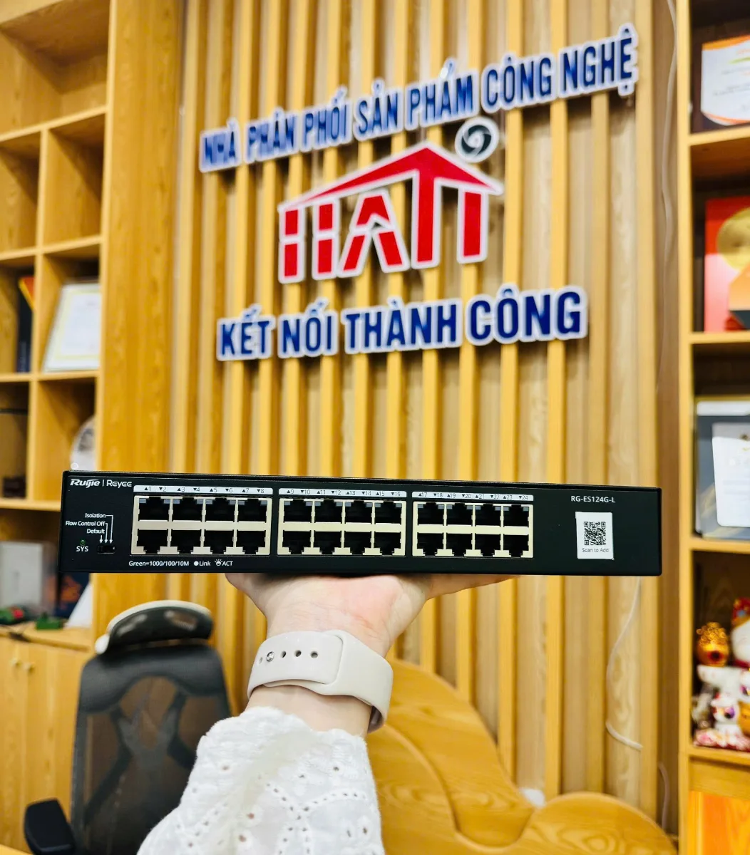 Switch mạng Giga 24 port Ruijie RG-ES124G-L