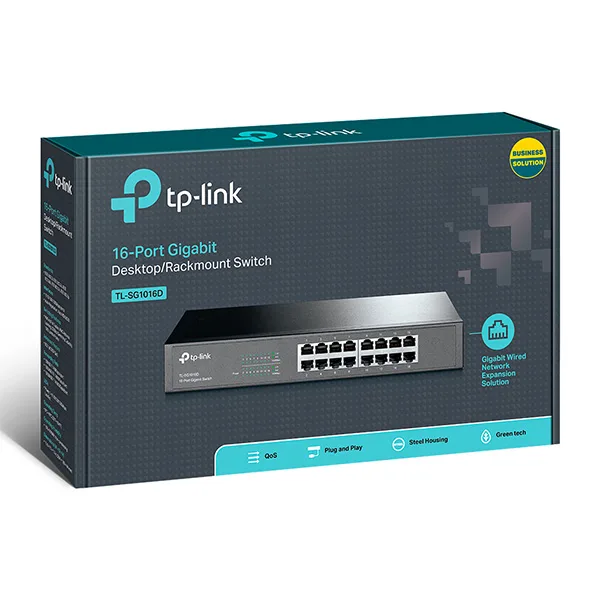Switch TP-Link TL-SG1016D (16P 100/1000M) chính hãng
